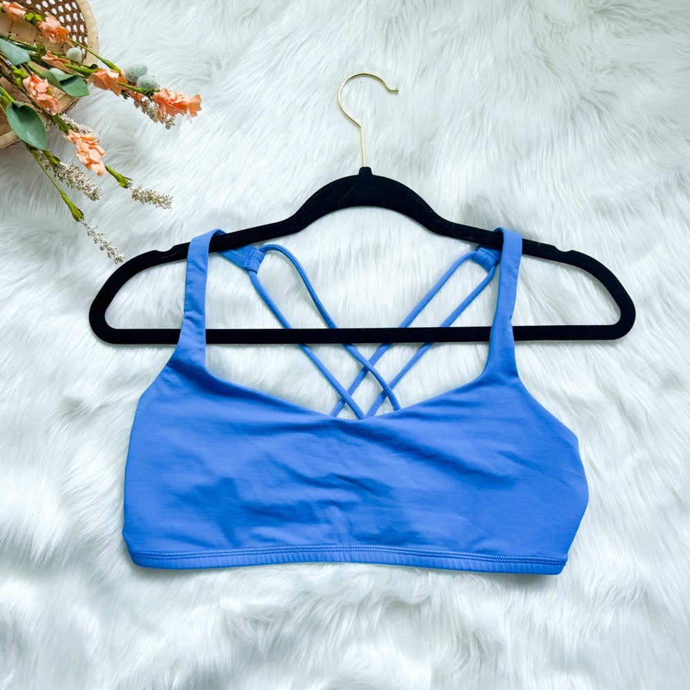 lululemon athletica Blue Sports Bra